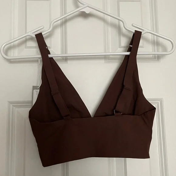 Everlane Re New Bra Dark Tan Size Small - Picture 4 of 7
